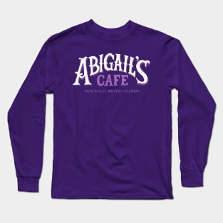 Abigail's Cafe - Purple Long Sleeve T-Shirt